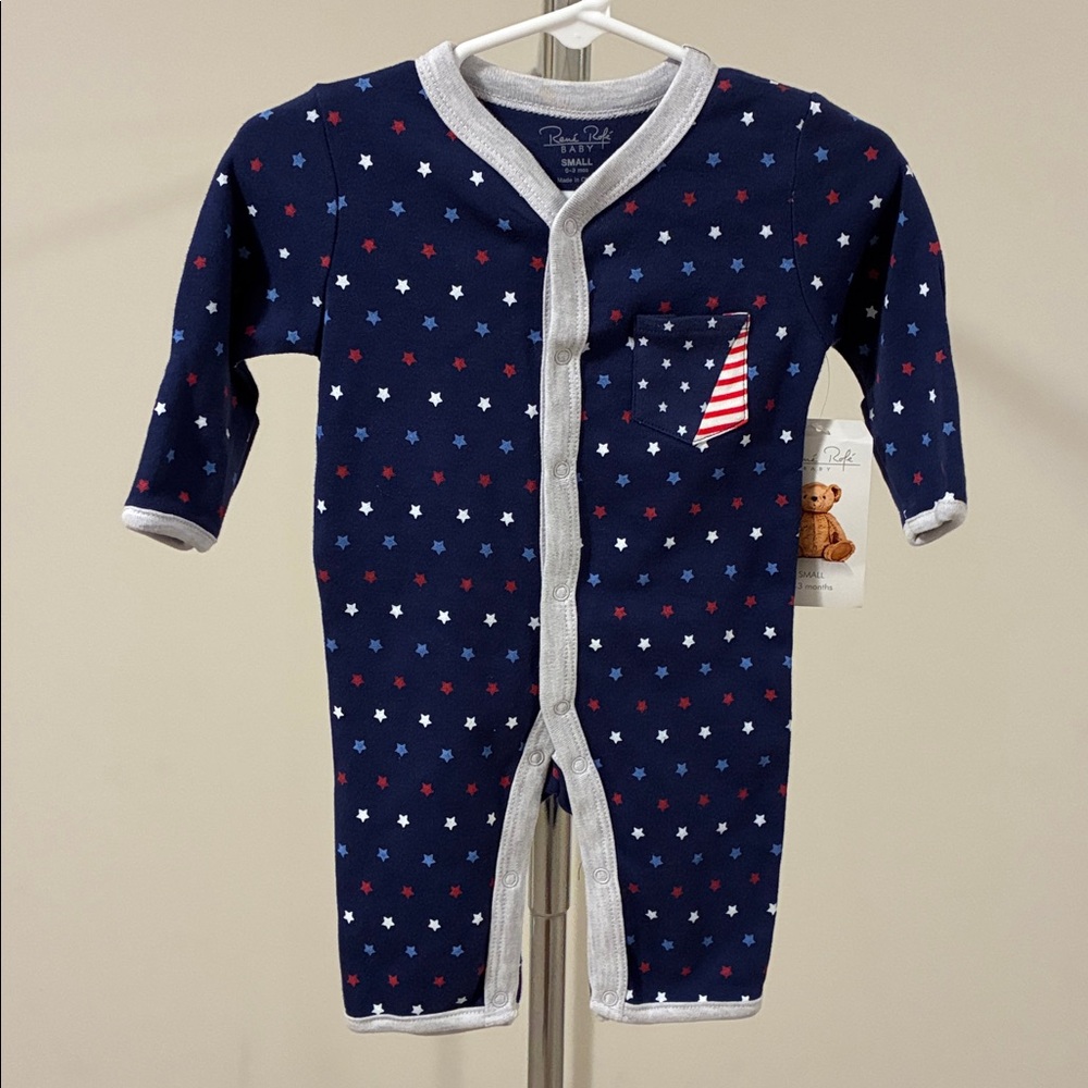 Rene' Rofe' Baby Patriotic One Piece